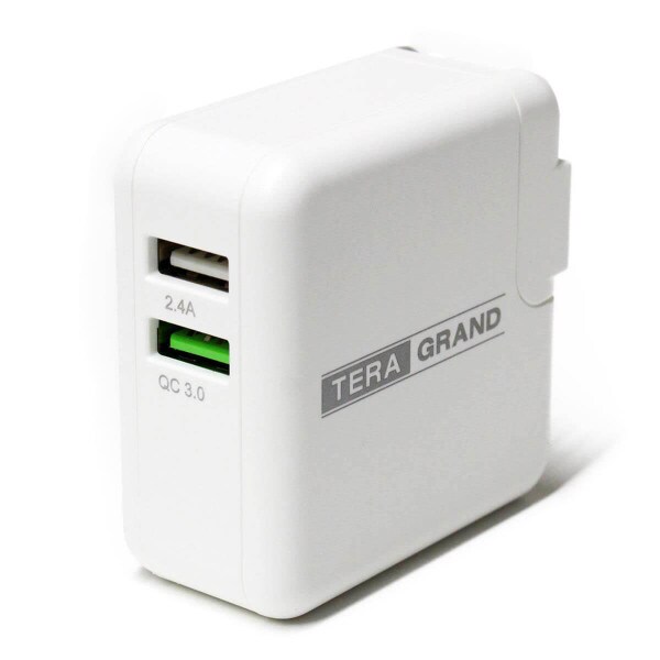 A 30W dual USB wall charger.